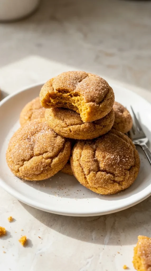 Pumpkin Snickerdoodle Bites full finished recipe