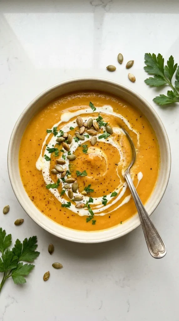Pumpkin Soup full finished recipe