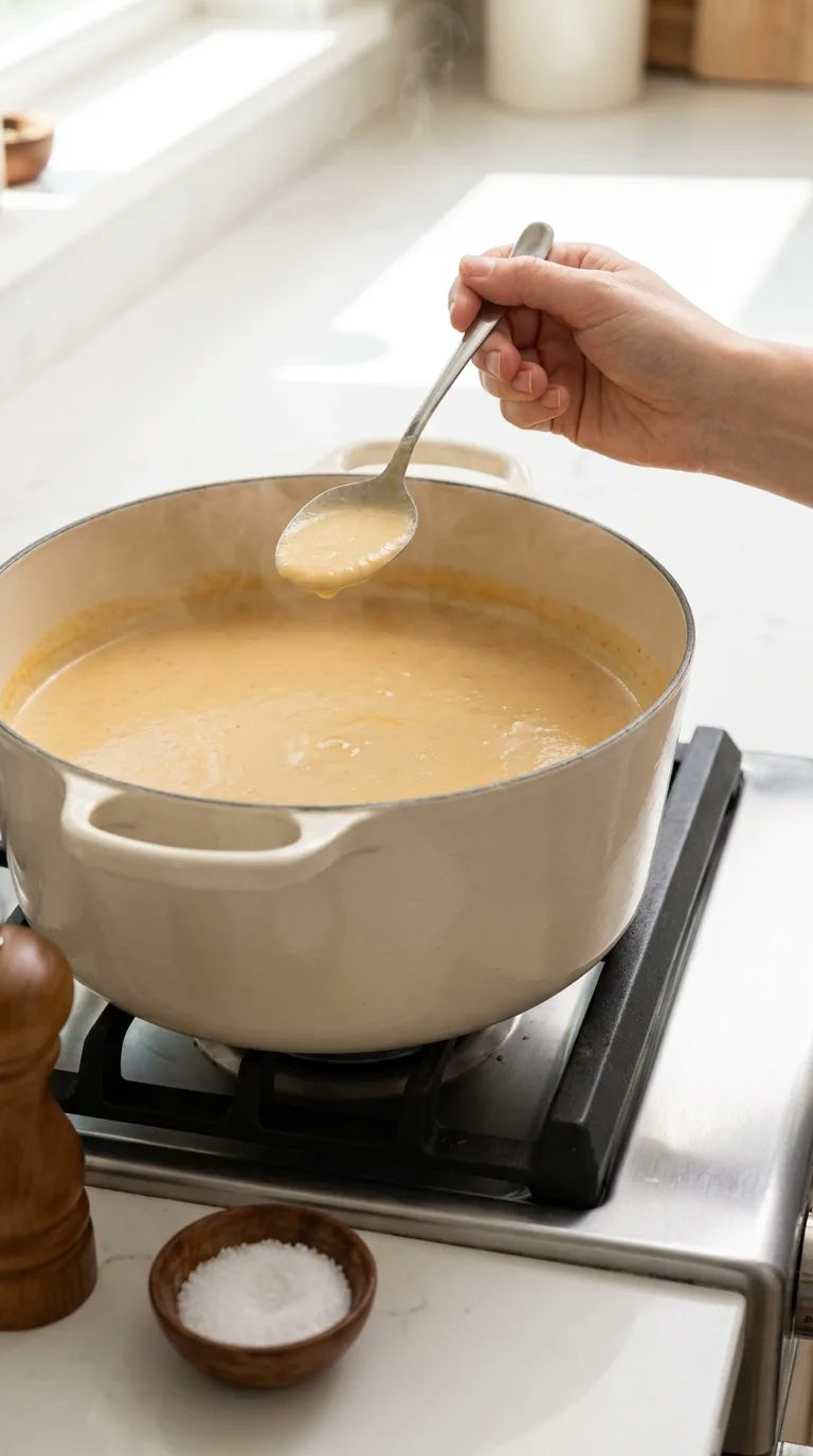 Pumpkin Soup - Process Step