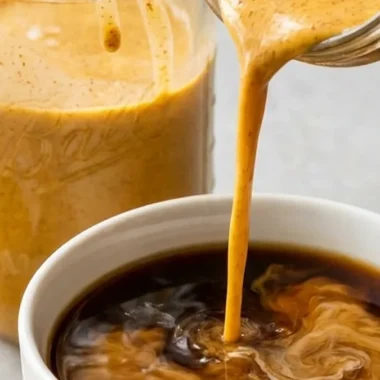 Pumpkin Spice Coffee Creamer finished recipe