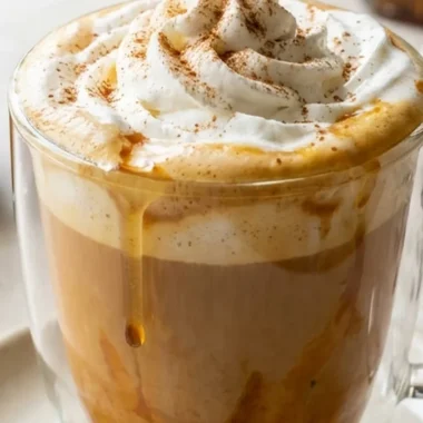 Pumpkin Spice Latte finished recipe