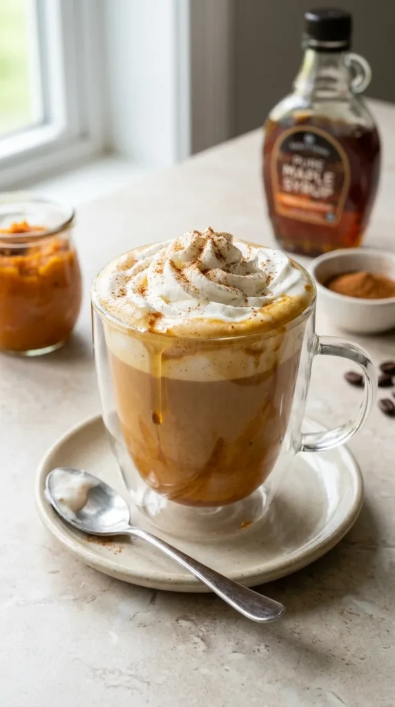 Pumpkin Spice Latte full finished recipe