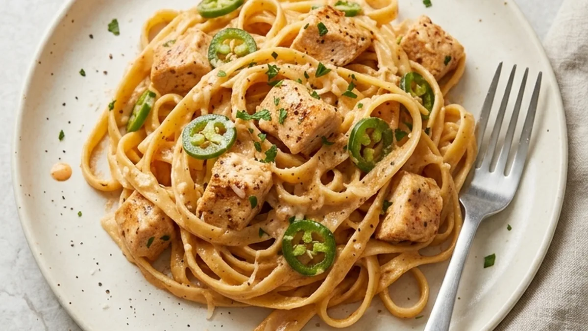 Rattlesnake Pasta finished recipe