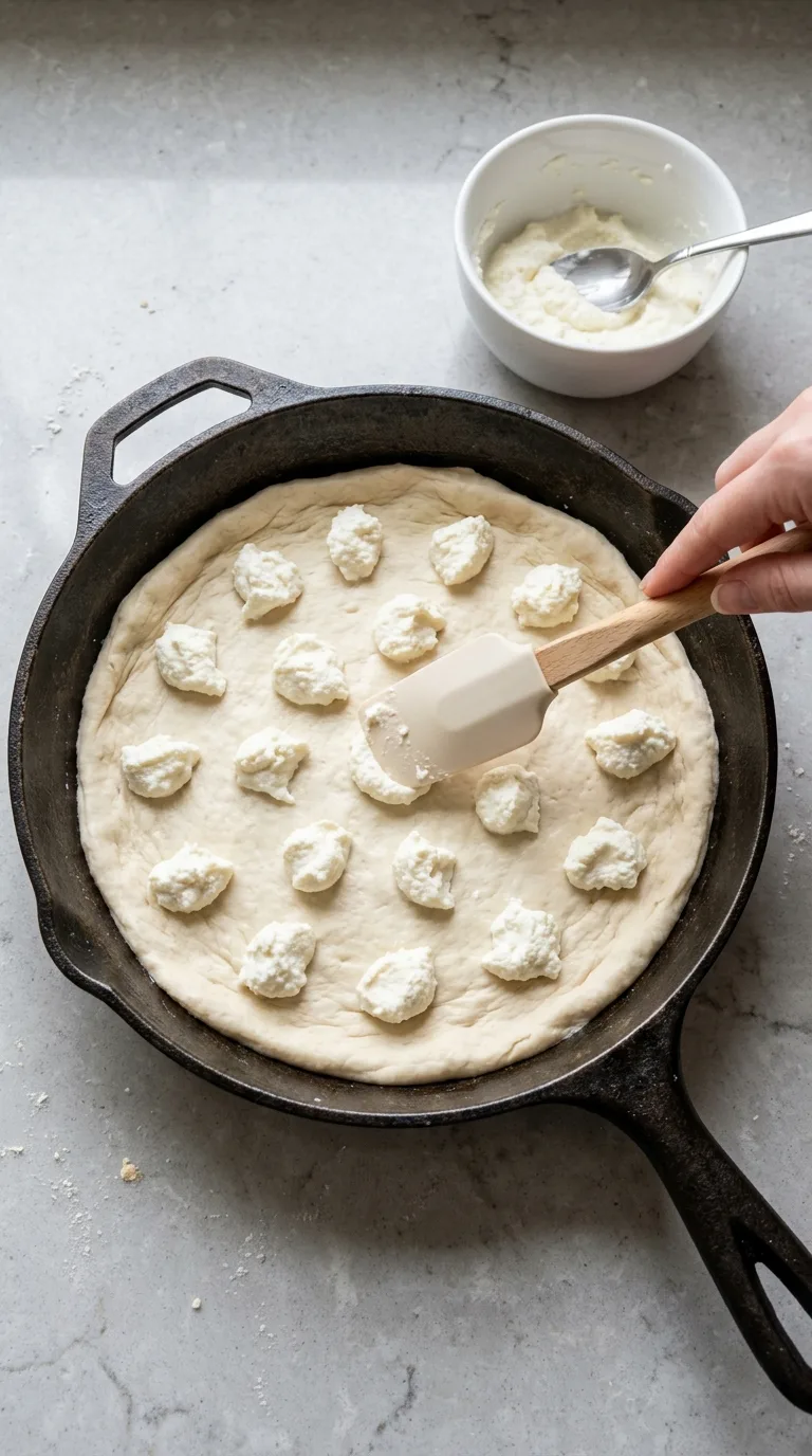 Sausage Ricotta Honey Hot Pizza step 5