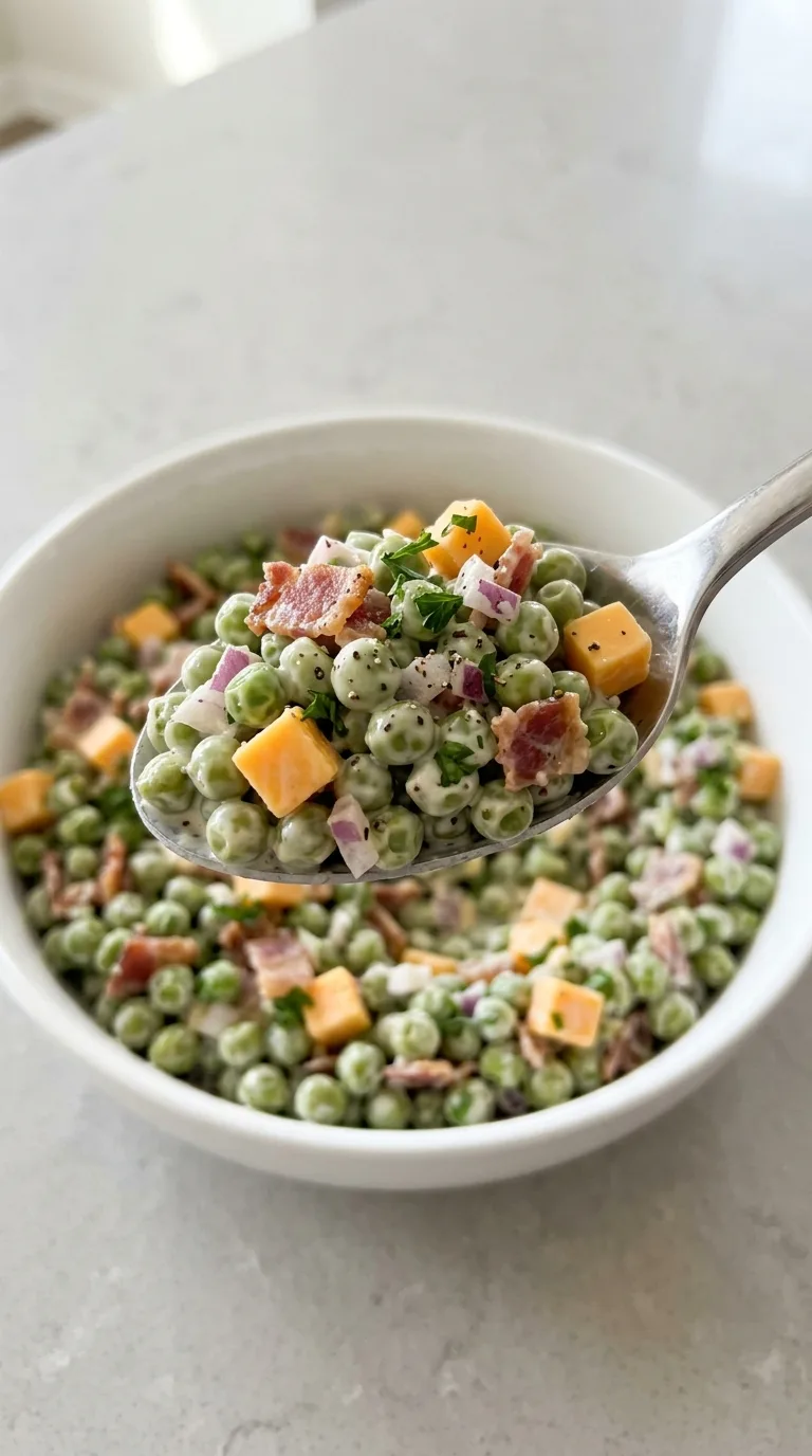 Southern Pea Salad final dish