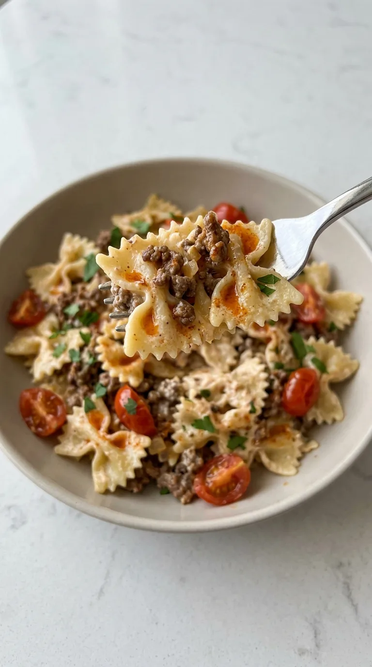Anna Paul’s Turkish Pasta final dish