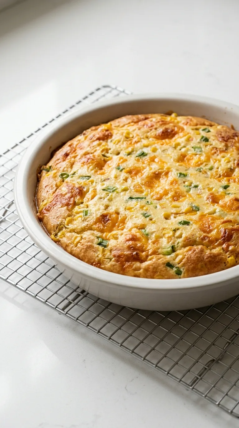 Cheddar Sweet Corn Pie step 13