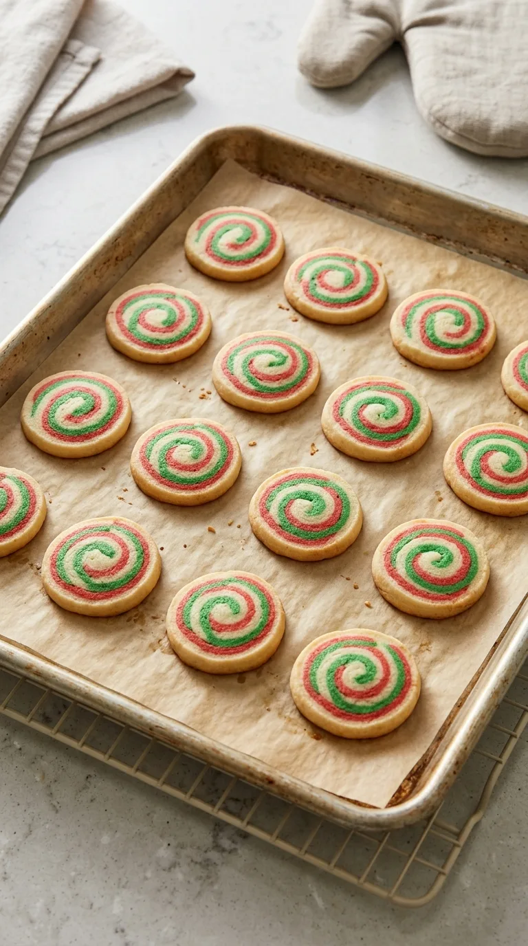 Christmas Swirl Butter Cookies step 45