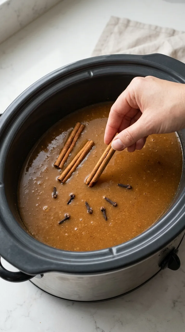 Crock Pot Pumpkin Apple Cider step 12