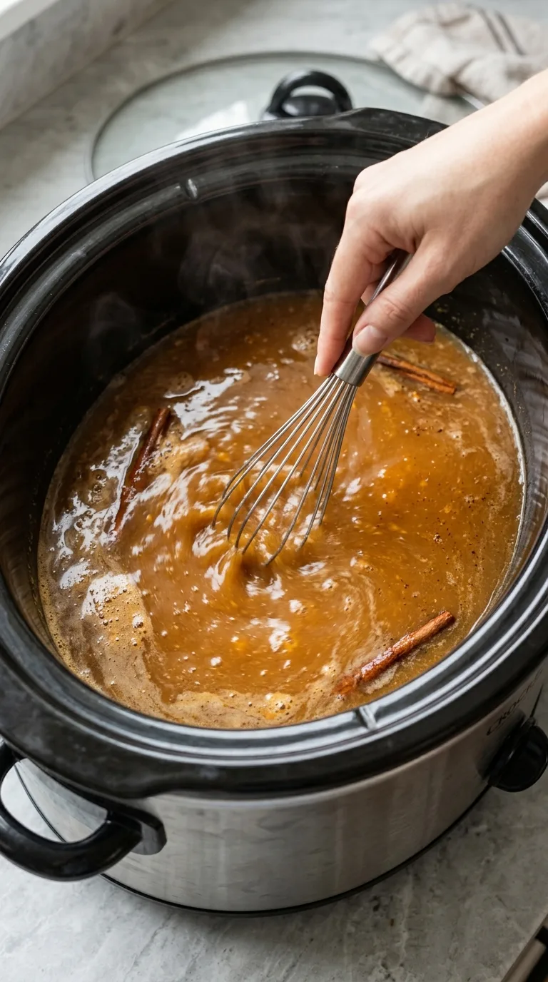 Crock Pot Pumpkin Apple Cider step 31