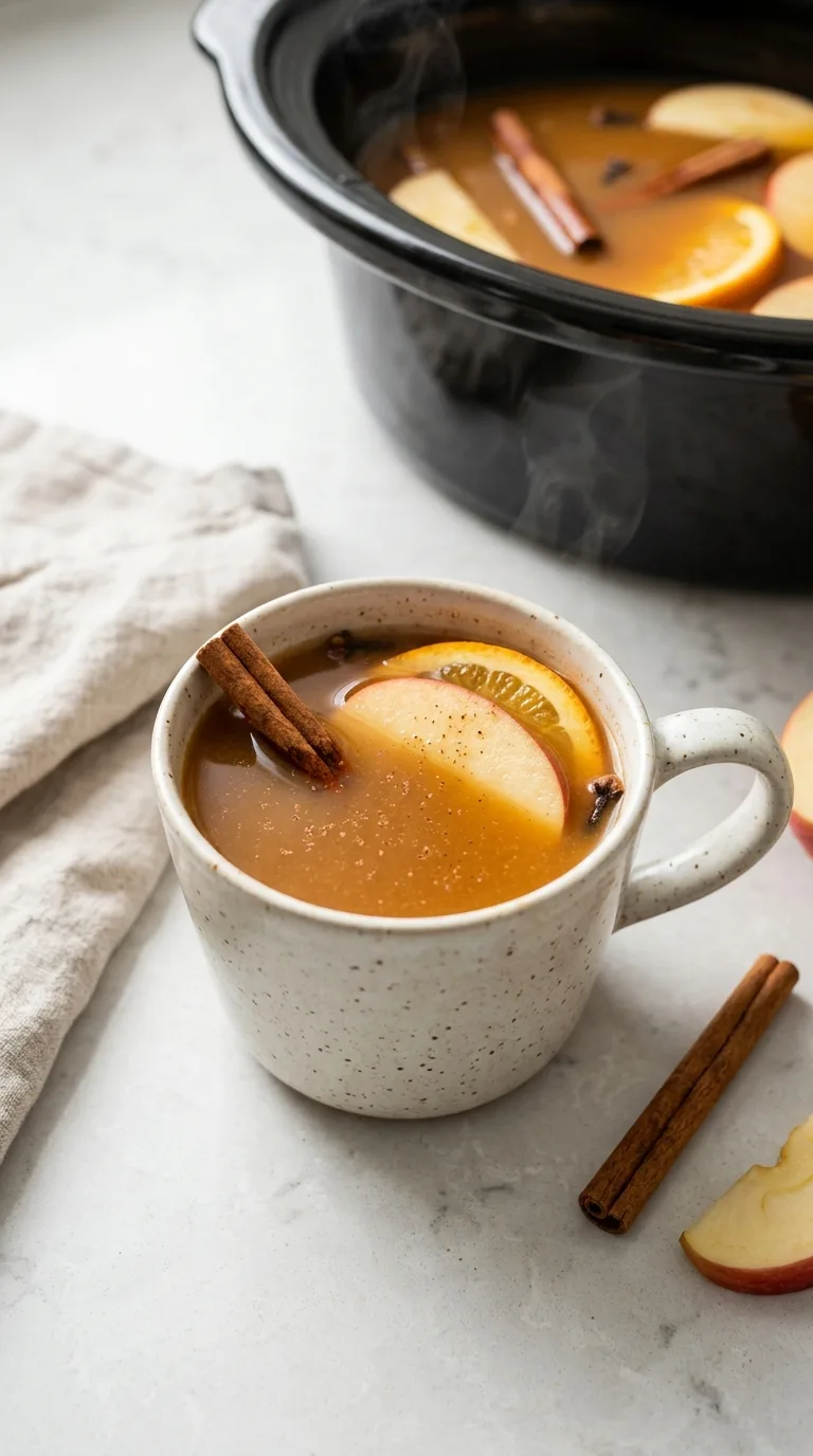 Crock Pot Pumpkin Apple Cider final dish