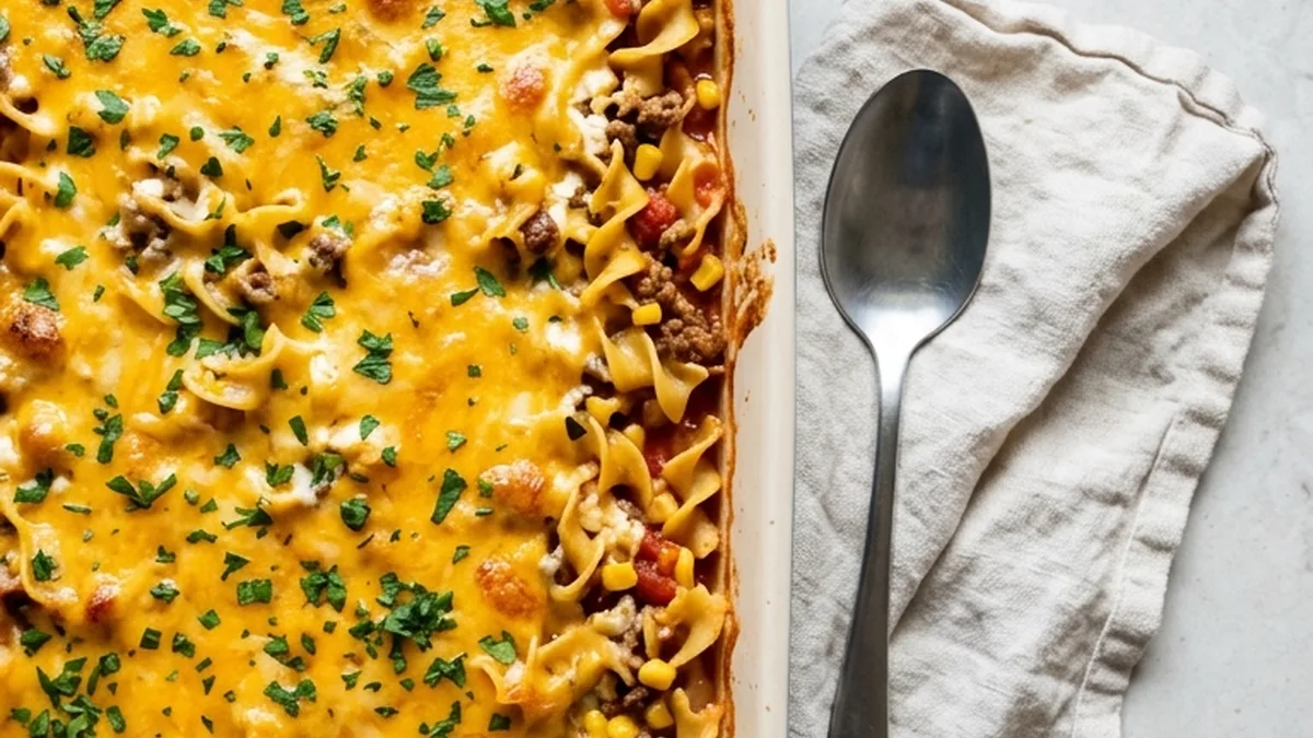 Delicious Amish Country Casserole Recipe finished recipe