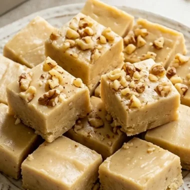 Delicious Banana Fudge Recipe finished recipe