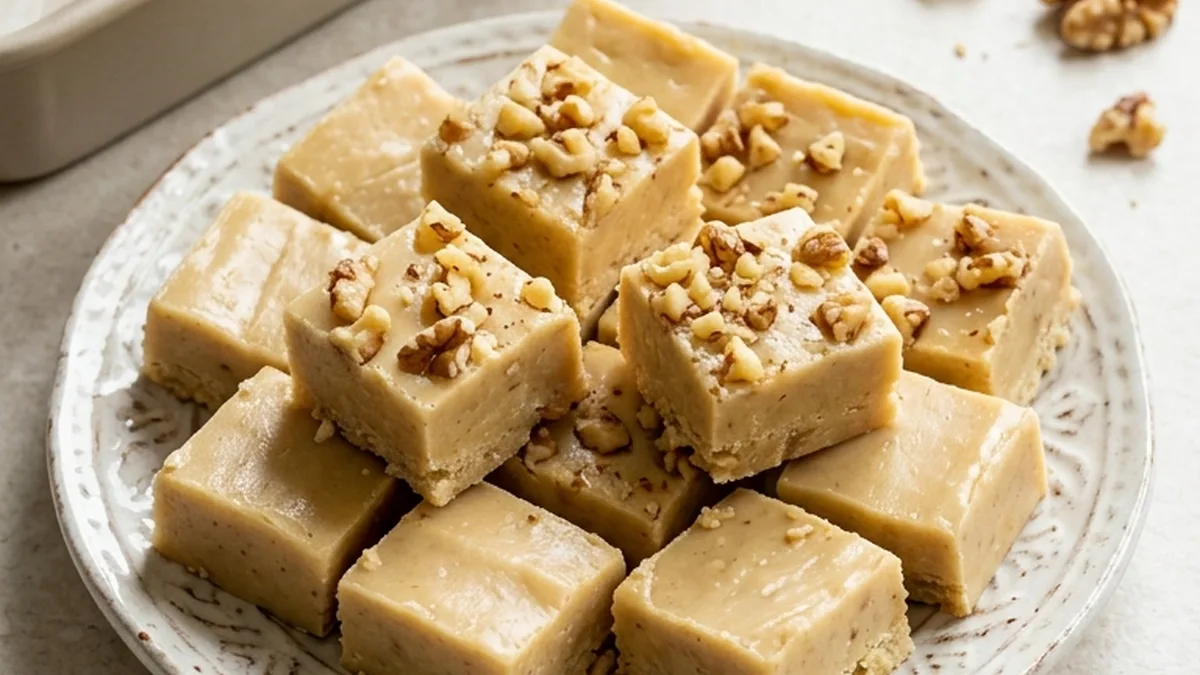 Delicious Banana Fudge Recipe finished recipe