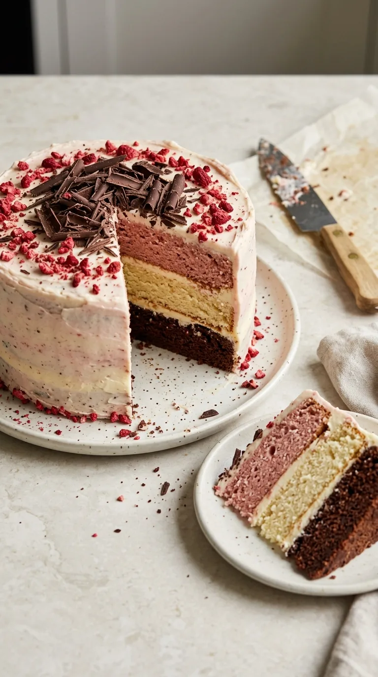 Delightful Neapolitan Cake Recipe featured image