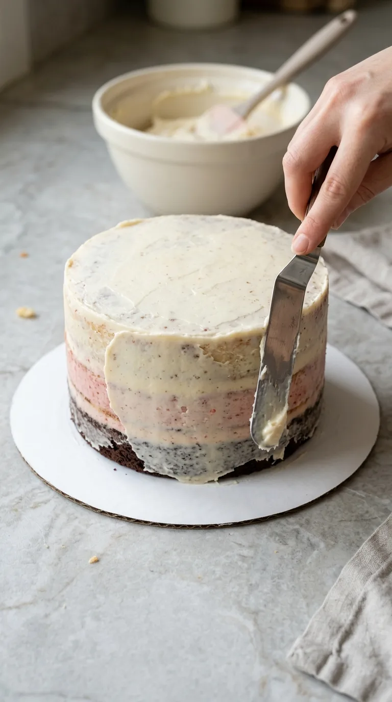Delightful Neapolitan Cake Recipe step 12