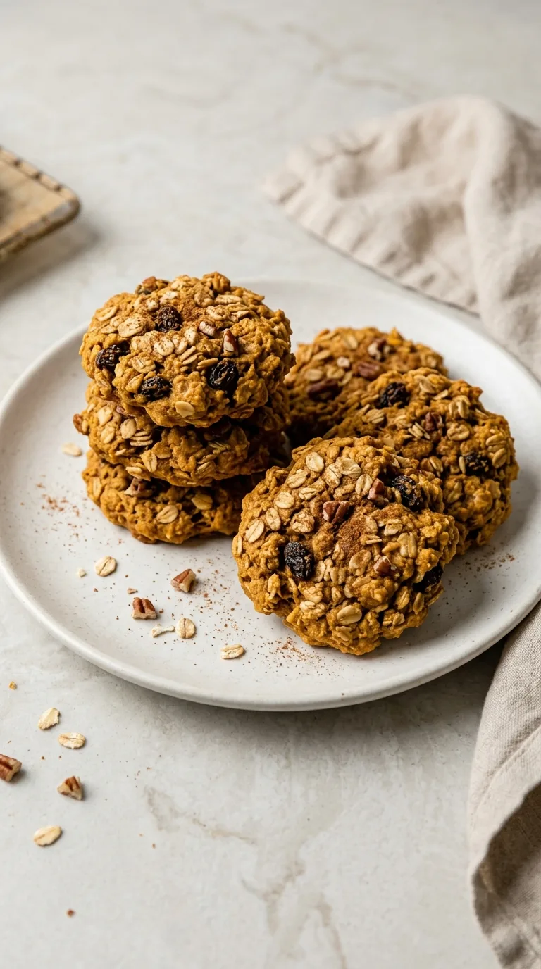 Easy Pumpkin Breakfast Cookies Recipe final dish