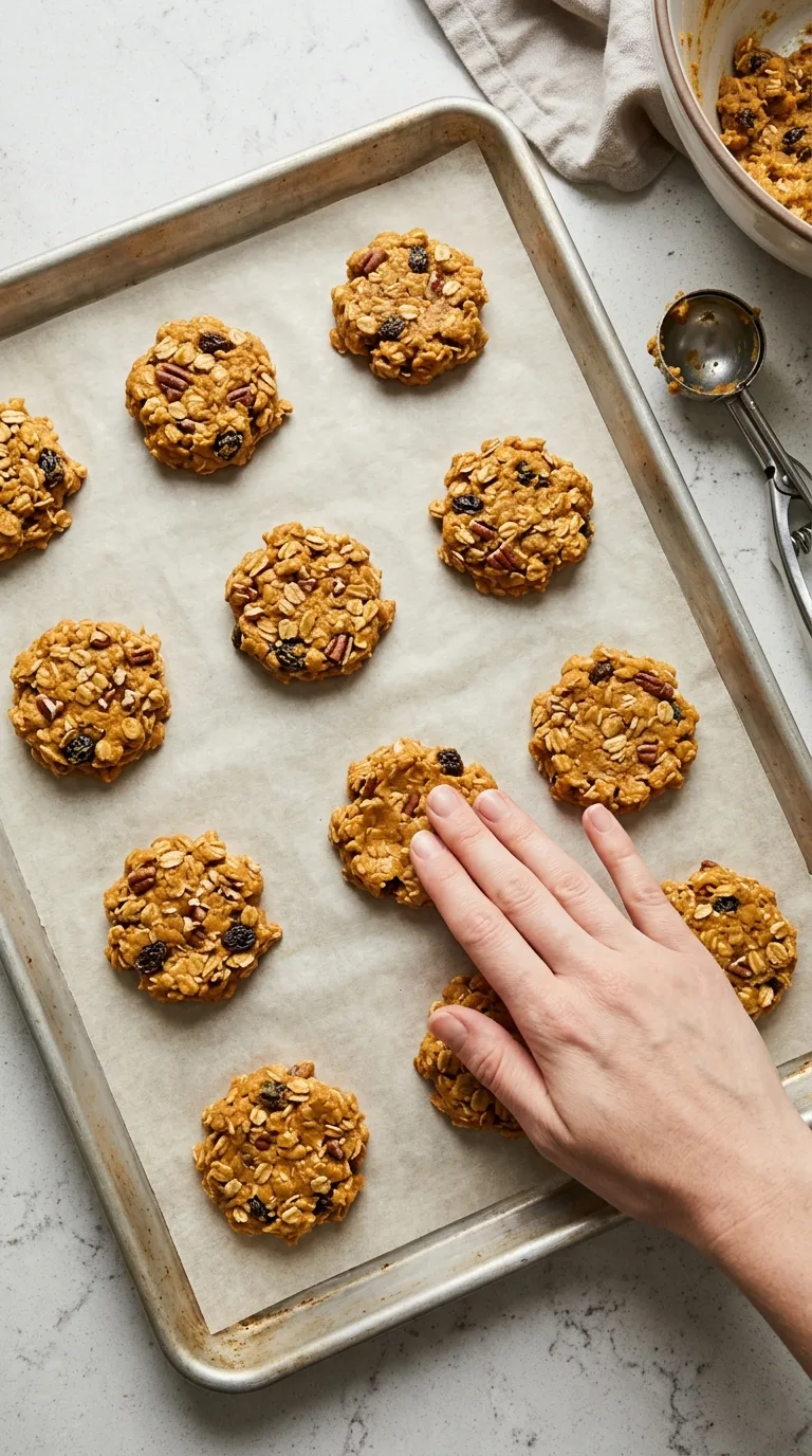 Easy Pumpkin Breakfast Cookies Recipe step 5
