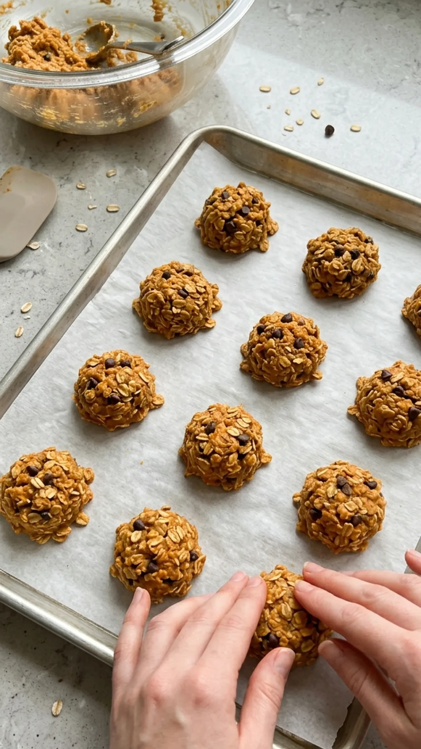 Easy Pumpkin Breakfast Cookies Recipe step 5