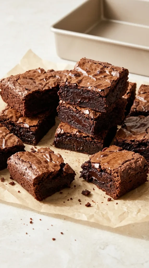 Fudgy Brownies full finished recipe
