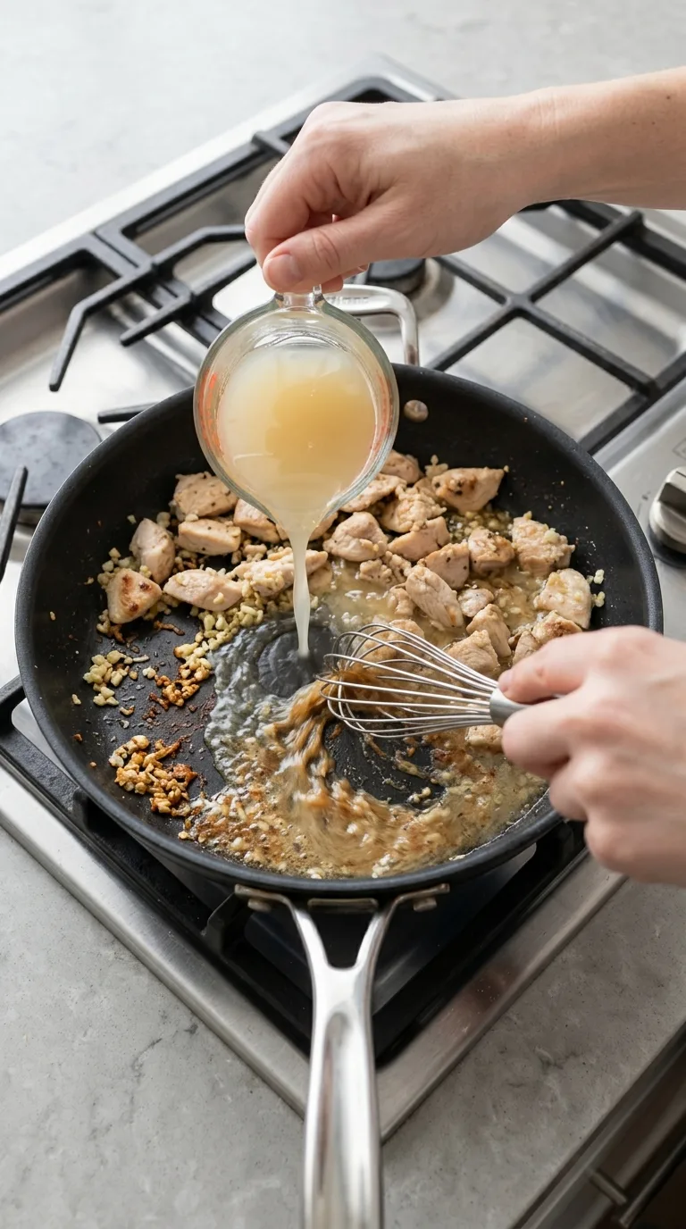 Garlic Chicken Pasta step 10