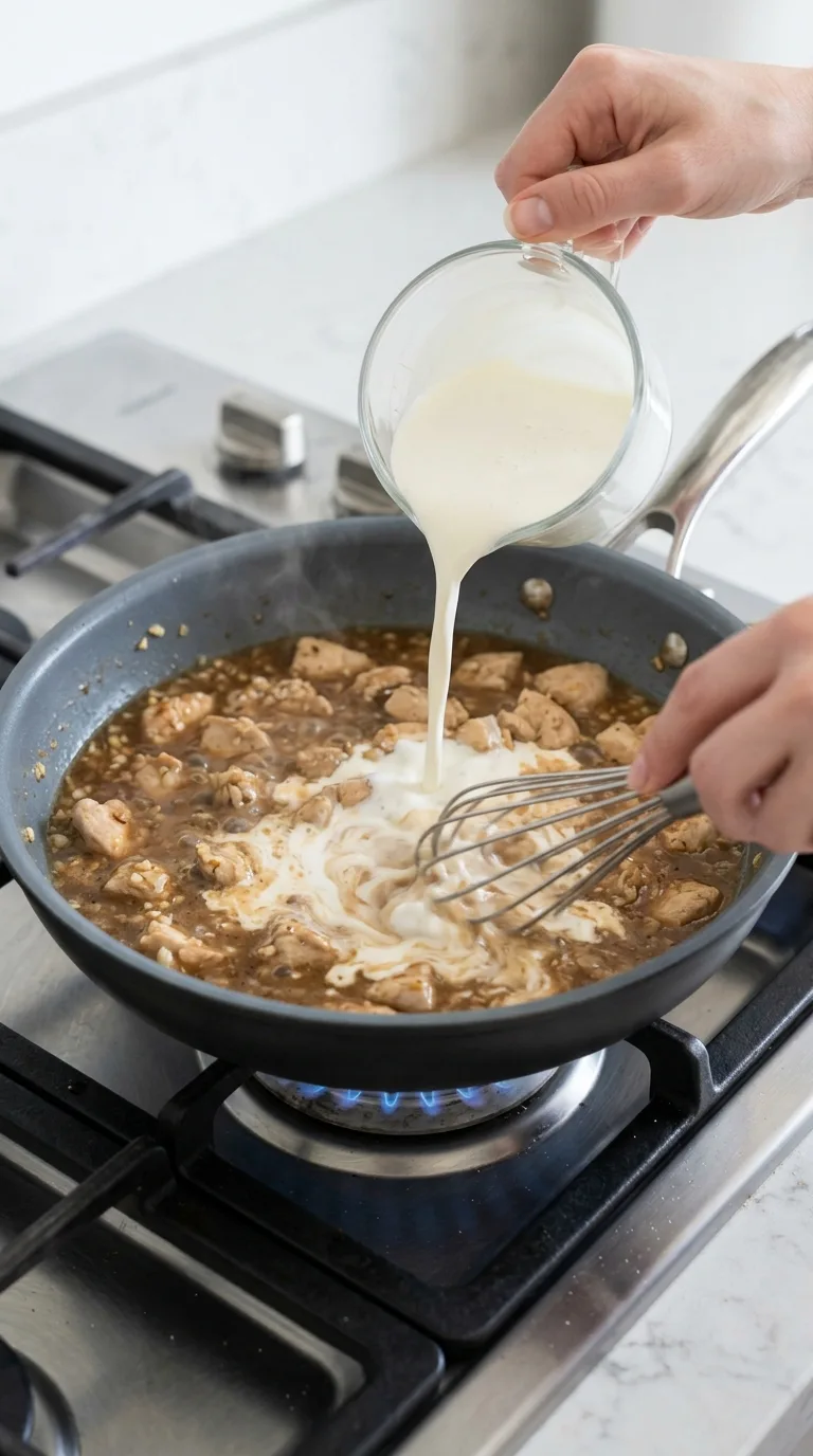 Garlic Chicken Pasta step 11