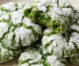 Grinch Crinkle Cookies