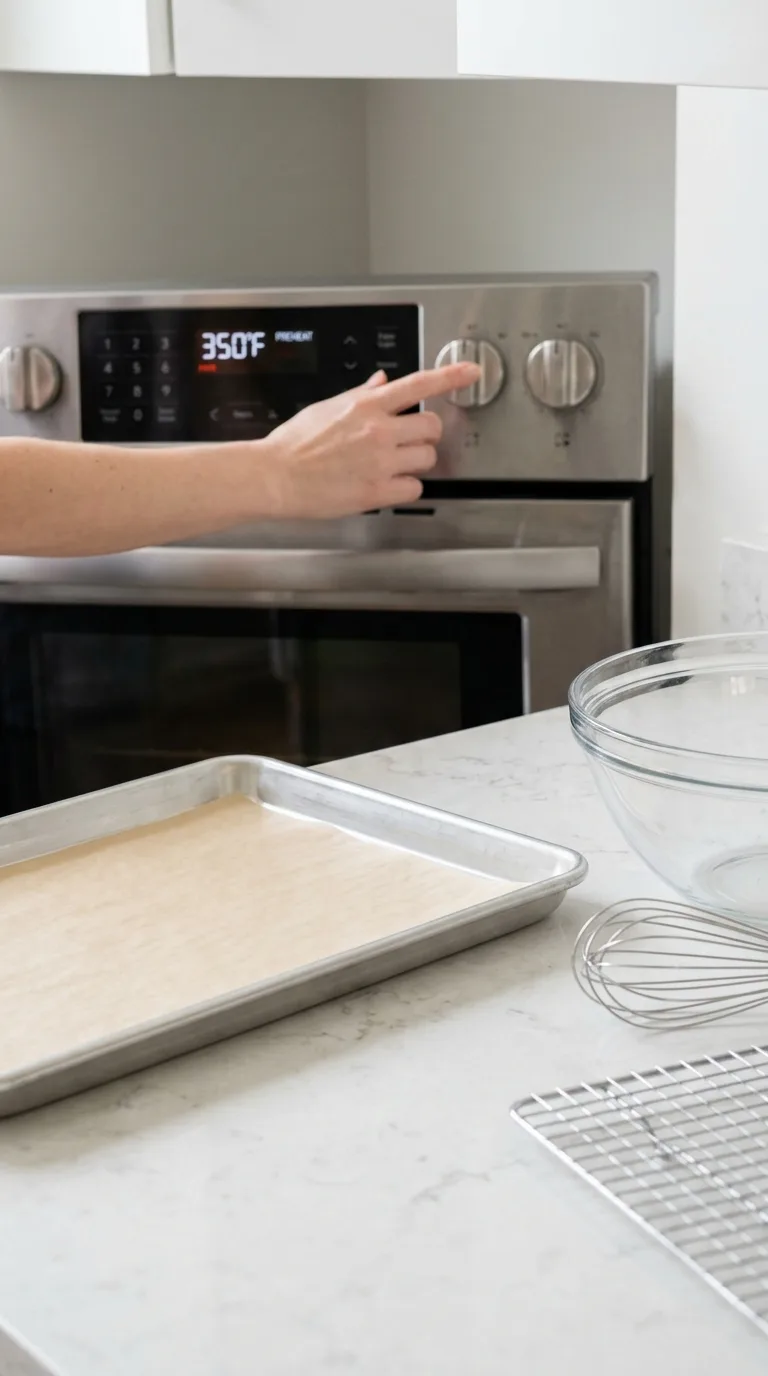 Grinch Crinkle Cookies step 1