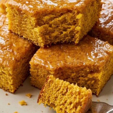 Honey Butter Sweet Potato Cornbread finished recipe