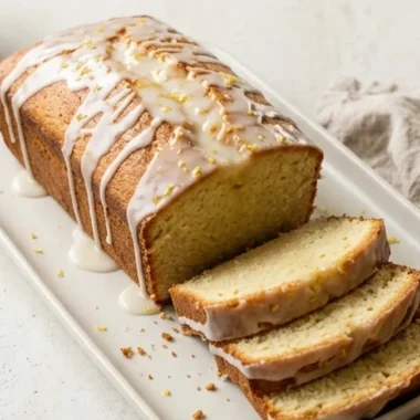Lemon Cake finished recipe