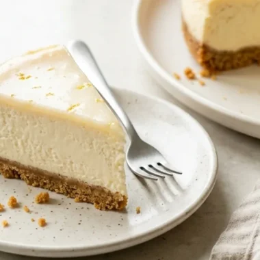 Lemon Cheesecake finished recipe