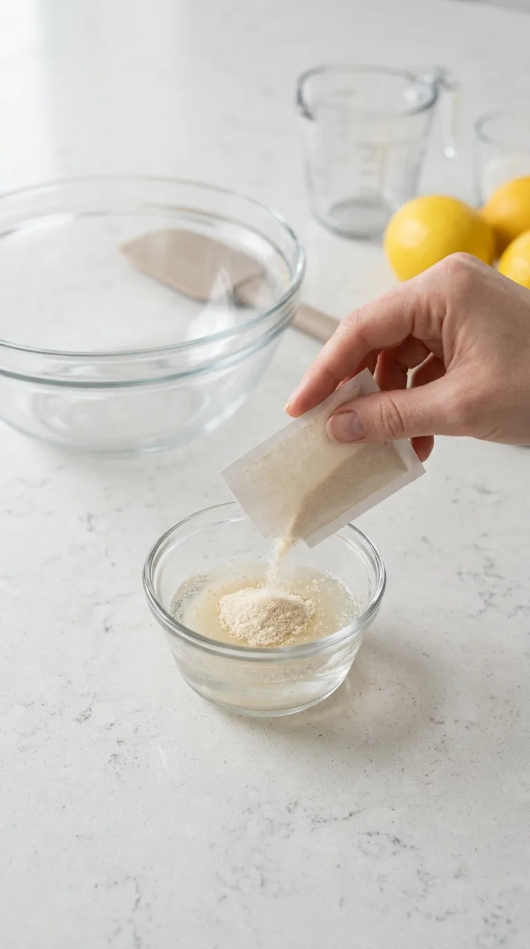 Lemon Cheesecake step 1