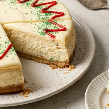 Little Debbie Christmas Tree Cheesecake finished recipe