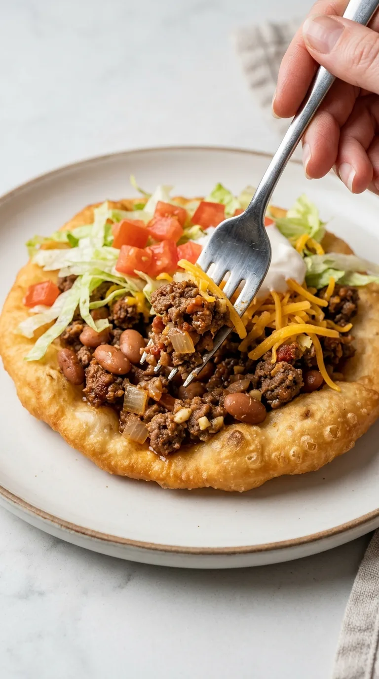 Navajo Taco final dish