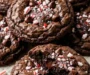 Peppermint Brownie Mix Cookies