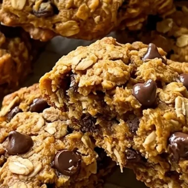 Pumpkin Breakfast Cookies finished recipe