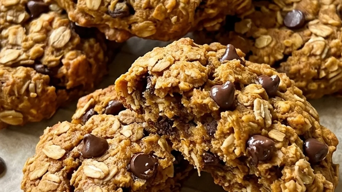 Pumpkin Breakfast Cookies finished recipe