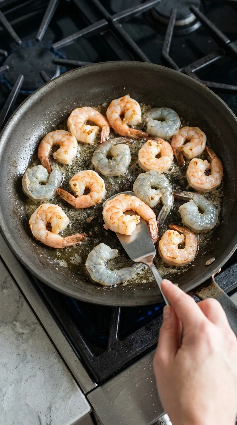 Quick and Easy Shrimp and Pepper Stir step 4