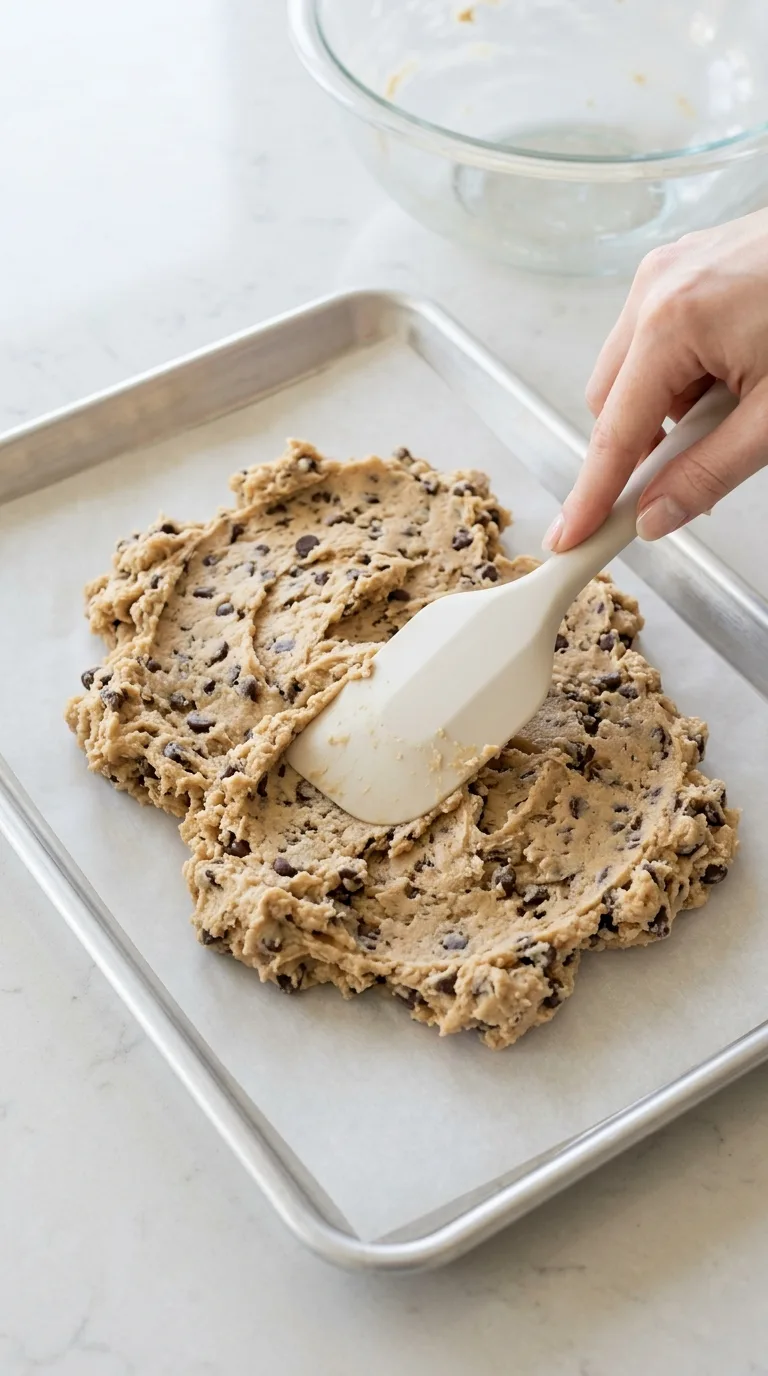 Sheet Pan Chocolate Chip Cookies step 11