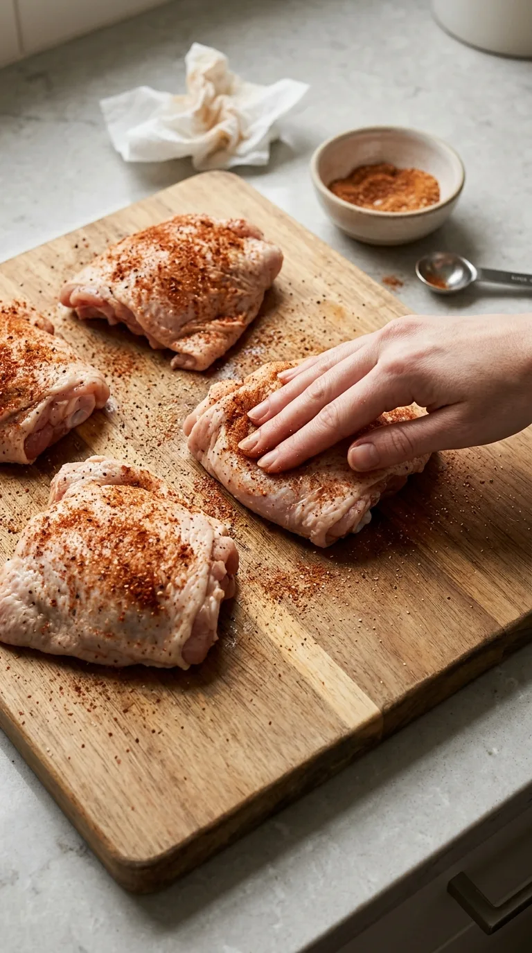 Smothered Chicken with Homemade Gravy step 1
