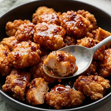 Spicy Hunan Chicken finished recipe