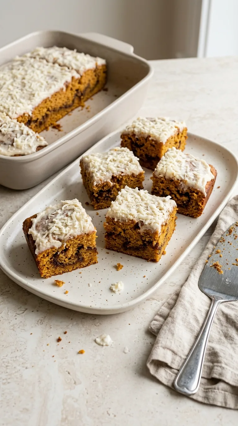 Sweet Potato Honeybun Cake Recipe with Grated Icing featured image