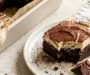 Tiramisu Brownies with Mascarpone Cream